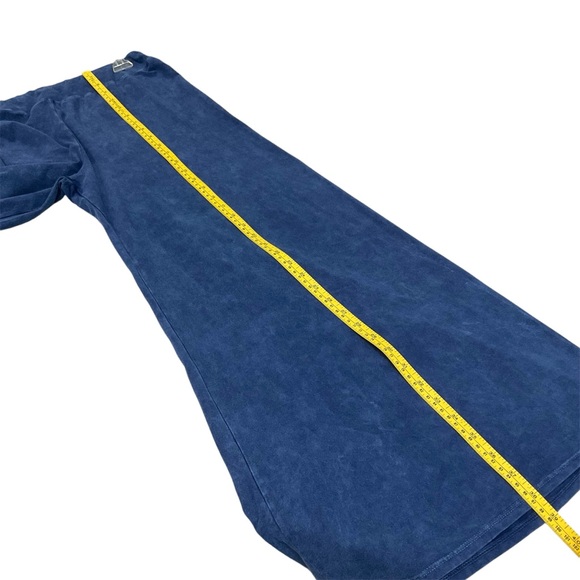Doodle by Inoah Wide Stretch Palazzo style Pants. Sz Medium.  Blue - Picture 3 of 8